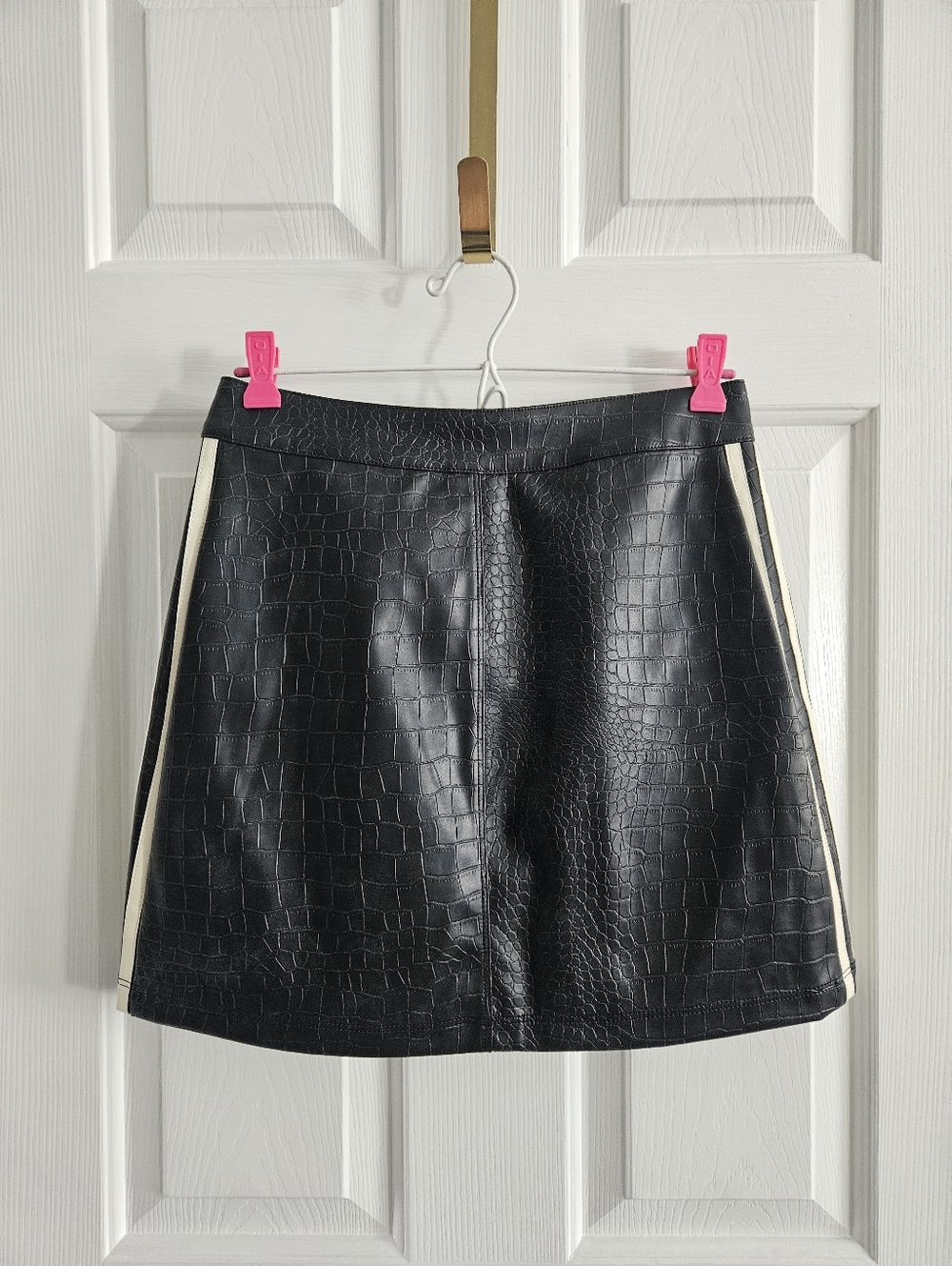 NWT Adidas Originals Pleather Mini Skirt - Picture 5 of 10